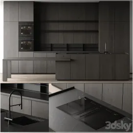 Kitchen dark color